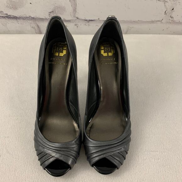 Monet Women's Peep Toe High Heel Shoes SIze 8 - Picture 2 of 11
